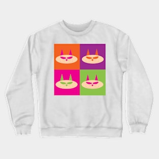 Smiley Cats Crewneck Sweatshirt